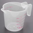 thumbnail image 4 of 9Pc Plastic Measuring Jug Set Large 4 Cup, 2 Cup and 1 Cup Capacity BPA Free Measuring Beakers with Angled Grip, 4 of 8