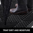 thumbnail image 2 of Tapis de Porte avant pour Entrée Extérieure, Tapis en Caoutchouc Naturel Robuste, Tapis de Porte Intérieur et Extérieur 45*75 m, 2 of 5