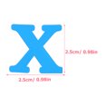 thumbnail image 3 of 12 Sheets Adhesive Stickers English Alphabet Number Stickers Laptop Decals Number Letter Sticker, 3 of 8