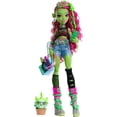 thumbnail image 1 of Monster High Venus McFlytrap Fashion Doll with Pet Plant Monster Chewlian & Accessories, Collectible, 1 of 6