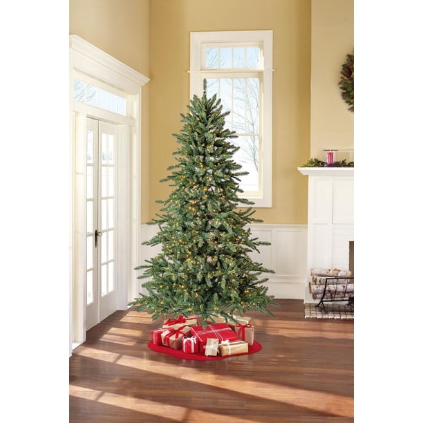 Holiday Time Milford Index 7.5' Pre-Lit Regular Full Quick Set