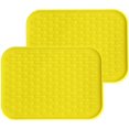 thumbnail image 1 of DAMAIE 2pcs Silicone Dish Drying Mat Mat Heat & Resistant Mat Easy Clean Dishwasher Safe Eco-Friendly, 1 of 3