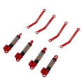 thumbnail image 1 of RC, Conduite Stable Usinée CNC, Télé-Amortisseurs Filetés RC Préviennent la Corrosion, Résistants à la Rouille, Légers, Haute Précision pour Voiture RC Crawler 1/18 Rouge, 1 of 8