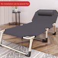thumbnail image 4 of Camping Cots, Comfortable Travel Camp Cots Adjustable Waterproof Portable  for Office, 4 of 7
