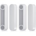 thumbnail image 1 of 4 Pcs Capuchons d'Écartement en Plastique pour Tringle Capuchons d'Extrémité de Tringle de Garde-Robe Pièces de Système de Garde-Robe Couvre-Étagères pour Tablettes en Fil, 1 of 6