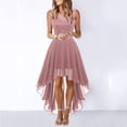 thumbnail image 2 of XDZJLR Robes pour Femmes Formelles Cocktail Soirée Élégantes pour Mariage Festives Sans Manches Robe de Demoiselle d'Honneur, 2 of 6