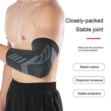 1 Pce Manchon de Soutien pour Bras Protection Tout Autour Compression Serrée Soulagement de l'Inflammation Attelle de Coude Manchon de Compression Articles de Sport