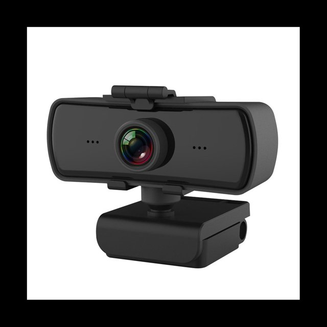 Full HD 2K Webcam with Microphone 360Degree Adjustment USB for Computer Digital Webcam PC Autofocus Web,1 x Webcam