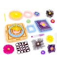 thumbnail image 3 of YISITIAN Flower Making Loom Kit with Hook, Includes Round and Square Frame for Knitting Weaving Crafts, Beginner-Friendly DIY Accessory for Home Decor AZ1014-1799, 3 of 7