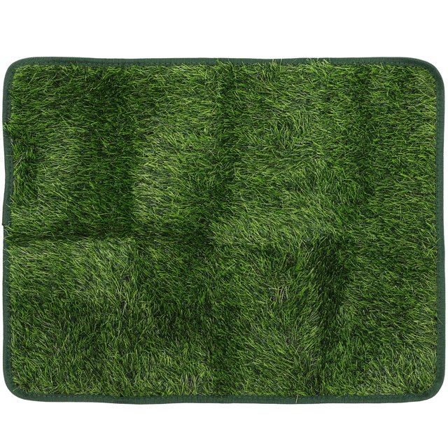 Miangastore Decorative Pet Pee Pad Delicate Pet Pee Mat Wear-resistant Grass Pad Pet Accessory