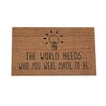thumbnail image 1 of Welcome Mat Coir Door Mats Outdoor Entrance Rug Floors Welcome Mat Natural Door Mat Rustic Welcome Floor Mat All-Weather Quick Drying, Low Profile Doormat Indoor, Patio Porch Entryway Mat, 16x24 Inch, 1 of 4