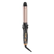FSTDelivery 1.5 inch Mini Dual Purpose Curling Iron, New Curling Wand & Flat Iron Hair Straightener, 2 in 1 Portable Mini Wave Hair Curling Iron Mini Curling Wand for Short and All Hair Types (Pink)
