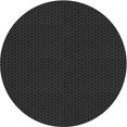 thumbnail image 1 of Ahgly Company Tapis Rond Lavable en Machine Intérieur Transitionnel Gris Minuit, 7 Pieds Rond, 1 of 7