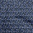 thumbnail image 1 of oneOone Georgette Viscose Blue Fabric Abstract Sewing Material Print Fabric By The Yard 42 Inch Wide, 1 of 4