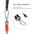 thumbnail image 3 of Ymiko 2Pcs Heavy Duty Carabiners For Kids Swing Climbing Hammock Keychain Bottle Chain, 3 of 7