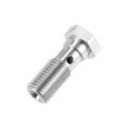 thumbnail image 4 of Unique Bargains 2pcs M12x1.5 Thread Turbo Brake Line Banjo Bolt with Copper Washers Single Banjo Bolt 31mm Length, 4 of 6