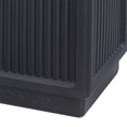 thumbnail image 4 of Safco Canmeleon Outdoor Indoor Recessed Panel Trash Can with Ashtray, 15 Gal, 4 of 6