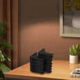 thumbnail image 2 of Miangastore Floor Protection Chair Leg Caps Black 12Pcs 3.93X3.38X0.96In, 2 of 8