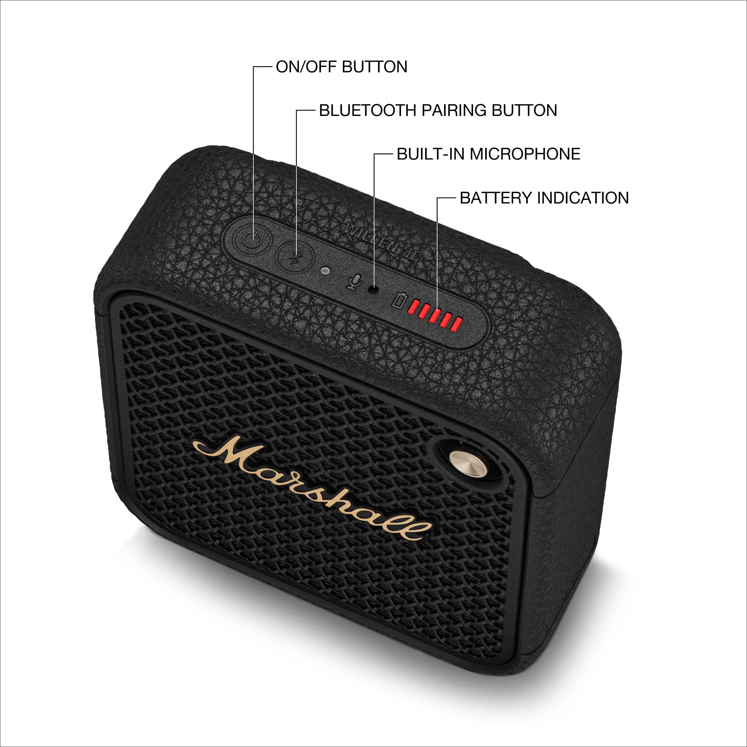 Marshall Willen II Portable speaker - Black - Walmart.ca
