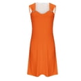 thumbnail image 4 of Erwazi Robes d'Été Décontractées pour Femmes, Robes de Plage d'Été, Robe Midi Sans Manches, Robe Bohème de Vacances, Robe Débardeur, 4 of 5