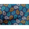 thumbnail image 5 of oneOone Cotton Poplin Brown Fabric Abstracts Craft Projects Decor Fabric Printed By The Yard 42 Inch Wide, 5 of 5