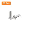 thumbnail image 3 of Unique Bargains M1.4x0.3x5mm Lot de 50 Vis Plates Rondes en Métal pour Machine à Entraînement Phillips, 3 of 5
