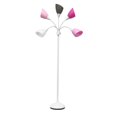 thumbnail image 1 of Simple Designs Lampadaire à col de cygne réglable à 5 lumières, 1 of 9