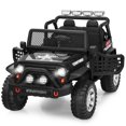 thumbnail image 1 of Gymax 12V Electric Kids Ride On Car Truck w/ MP3 Horn 2.4G Remote Control Black, 1 of 10