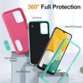 thumbnail image 4 of for Samsung Galaxy A13 5G Case, Samsung Galaxy A13 5G Phone Case with Built in Kickstand, Shockproof/Dustproof/Drop Proof Heavy Duty Military-Grade Rugged Protective Cover for Samsung Galaxy A13 5G, 4 of 8