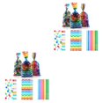 thumbnail image 4 of Wisewang Sac de Fête avec Motifs Uniques Ajoutant une Touche d'Ambiance à Toute Occasion Tenant des Bonbons Sac de Bonbons Sac de Fête Sac-Cadeau 2 Ensembles, 4 of 6