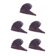 thumbnail image 3 of kurtrusly 5pcs Hair Net for Making Ponytail Caps Hair Wig Accessories Net Weaving brown length 19.2cm 5Set, 3 of 6