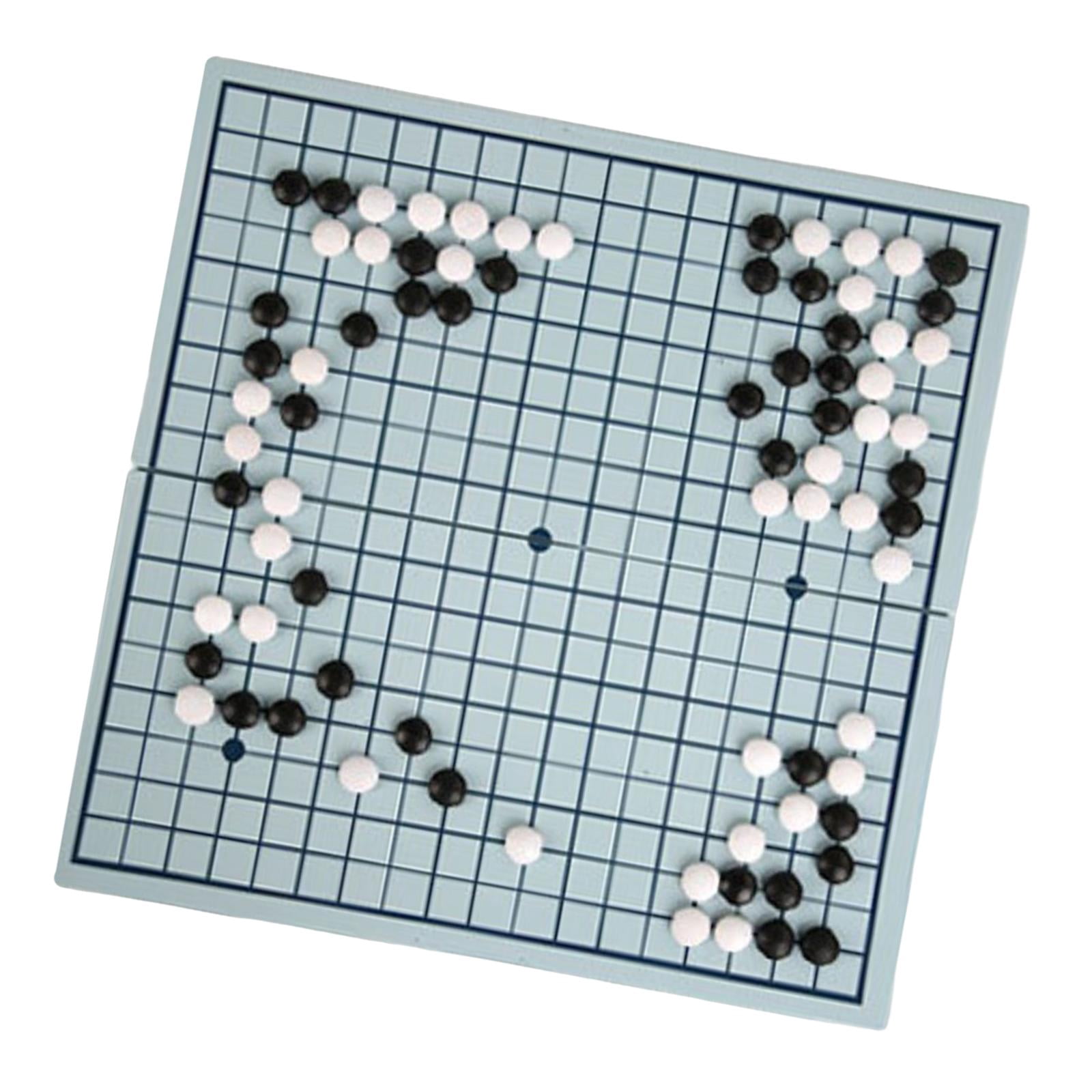 lionlar Go Set Folding Board with 361 Chessman 18x18 Classic Chinese Strategy Board Game