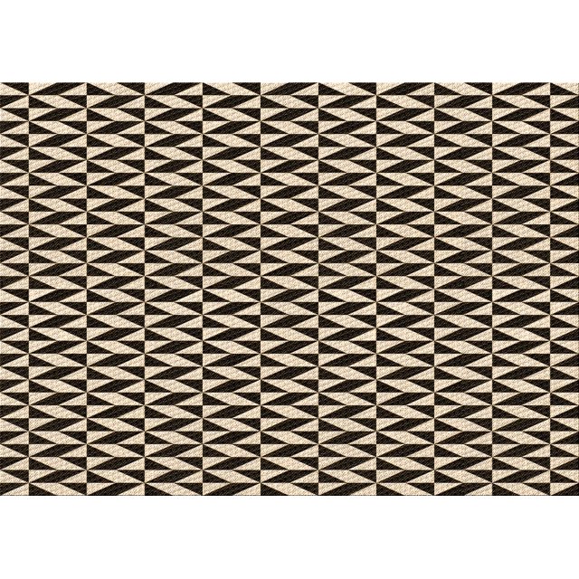 Ahgly Company Tapis d'Intérieur Lavables en Machine Rectangle Transitionnel Zone Grise de Minuit, 7' x 9'