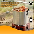 thumbnail image 2 of Martin Large Aluminum Stock Pot - 42 Quart (40L) Stockpot with Lid; Heavy-Duty Cookware for Commercial Kitchens and Outdoor Cooking, 2 of 6