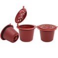 thumbnail image 3 of EGNMCR Refillable Reusable Coffee Capsules Pods For Machines Filter Reusable Capsules, 3 of 4