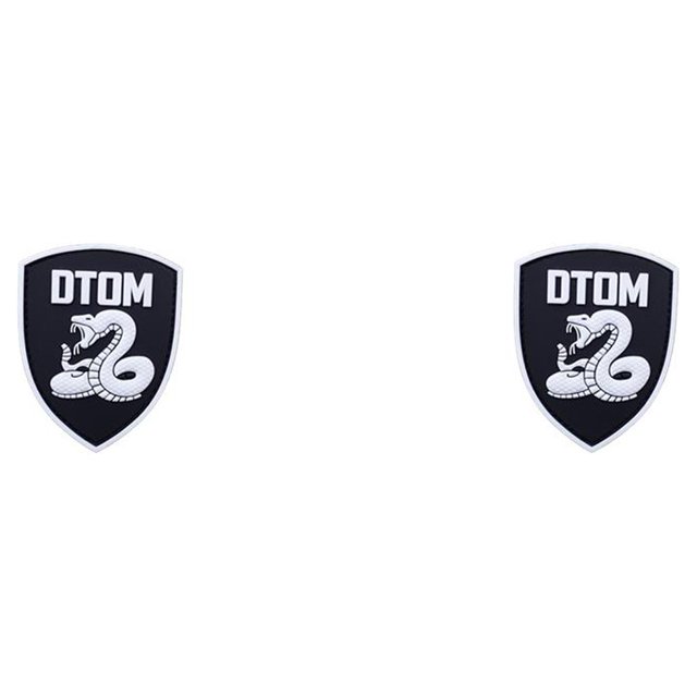 maskred Luminous Glow In Dark Hook Illuminated Embroidery Patch Lightweight Armband Emblem Badges Clothes Accessories Type 4 2Set