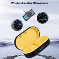 thumbnail image 3 of Graflsoa Microphone Sans Fil Magnétique à Pince 2,4 g avec Étui de Chargement, Configuration à Double Micro, Réduction de Bruit Intelligente, Faible Latence de 29 Ms, Autonomie de 8 Heures, USB‐C Prêt à l'Emploi pour Diffusion Mobile et Vidéo, 3 of 6