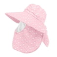 thumbnail image 4 of Women Summer Sun Hat Women Adjustable Anti Outdoor Riding Large Hat Sun Visor Protective Hat, 4 of 4