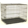 thumbnail image 1 of YML SA42G Cage pour Chien de 42 Pouces avec Grille Inférieure - Noir, 1 of 1