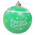 thumbnail image 2 of PEONAVET 24 Inch Giant Inflatable Christmas Ball Large Outdoor Blow Up Inflatables for Yards Lawns Porches Gardens Front Door Decorations(Green), 2 of 5