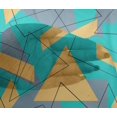 thumbnail image 4 of oneOone Viscose Chiffon Fabric Rectangle & Triangle Geometric Decor Fabric Printed BTY 42 Inch Wide, 4 of 4