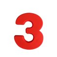thumbnail image 1 of Leutsin Perfect Number Shape Cake Molder Silicone Digital Cake Mold Cake Numbers Shape, 1 of 2