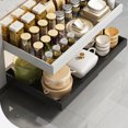 thumbnail image 4 of Expandable Slide Out Drawers for Kitchen,Pull Out Cabinet Organizer Cabinets Fixed Pans No Screw Expandable Cabinet Organizer Heavy Duty Slide Out Cabinet Organizer and Storage, 4 of 7