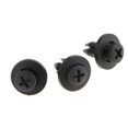 thumbnail image 3 of Colaxi 4-6pack 100Pcs Rivets en Plastique Voiture Pare-Chocs Clips Vis de Panneau de Porte 6mm Trou 4 Pcs, 3 of 8