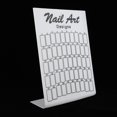 thumbnail image 1 of 50pcs Nail Art False Tips Chart Display Board Palette Nailtips Polish Gel Color Card Nail Color Display Card Polish Color Card  For Professional Or Family Use, 1 of 8