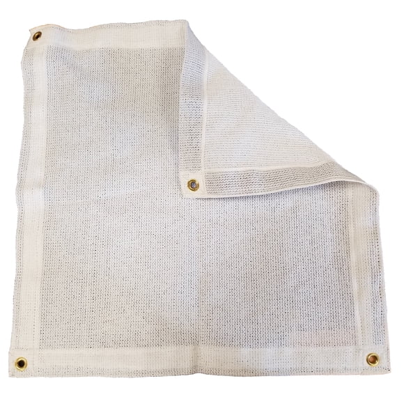 10 Ft. x 25 Ft. White Privacy Shade Mesh Tarp