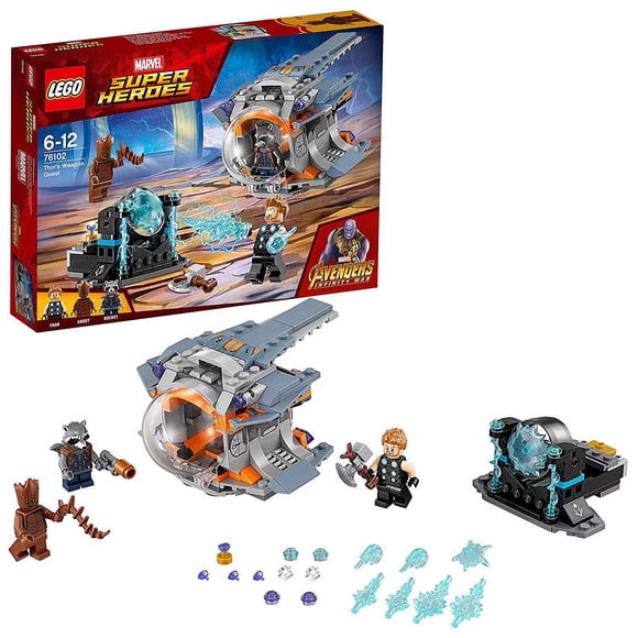LEGO 76102 Marvel Avengers Infinity War Thor’s Weapon Quest Playset
