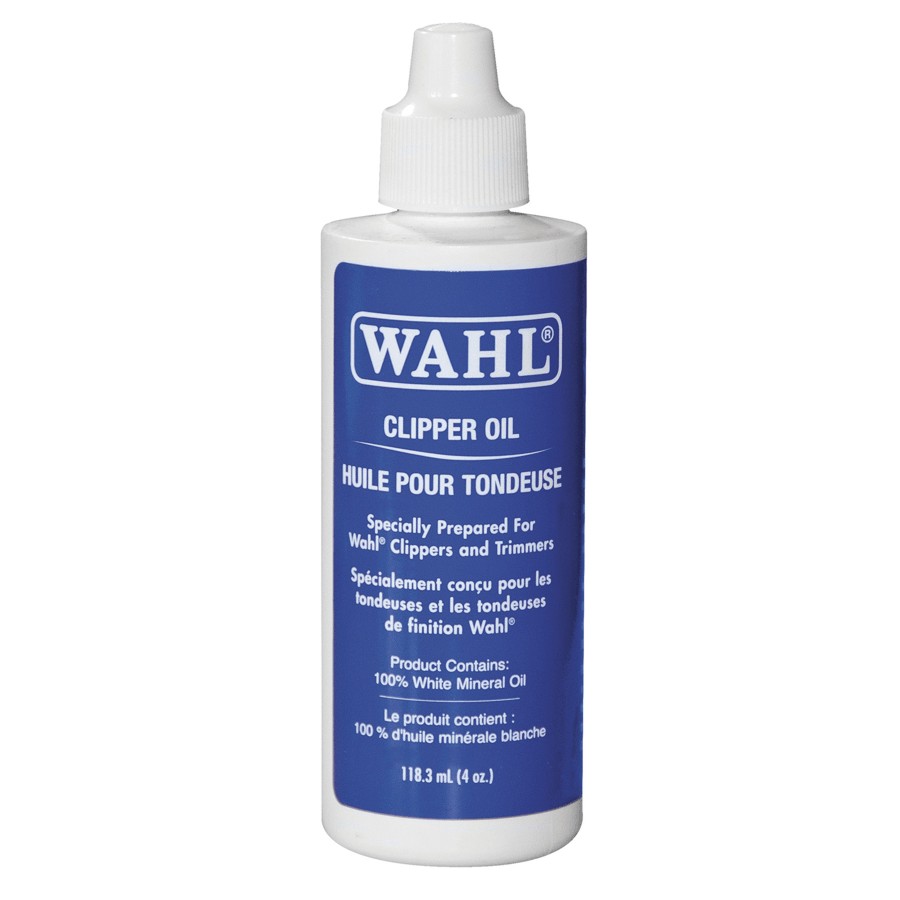 Wahl Huile professionnelle pour lames de tondeuse – 120ml, lubrifie, protège, prolonge la durée de vie – Modèle 53315