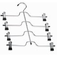 thumbnail image 3 of Mainstays, Cintres Multifonctionnels en Métal pour Pantalons / Jupes avec Clips Réglables, Noir, 3 of 8