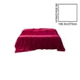 thumbnail image 3 of SROBPTY Bed Sheets, Solid Color Ease Friendly Washable Sheets Luxurious Silk Bedding, 3 of 5